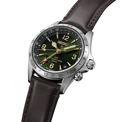 Seiko Prospex Land Alpinist GMT Automatic Black Dial HBC007J1