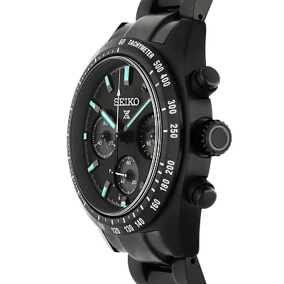 Seiko Prospex Land Speedtimer 39mm Solar Chrono Blackout SSC917P1