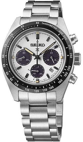 Seiko Prospex Land Speedtimer 39mm Solar Chronograph Panda SSC961P1