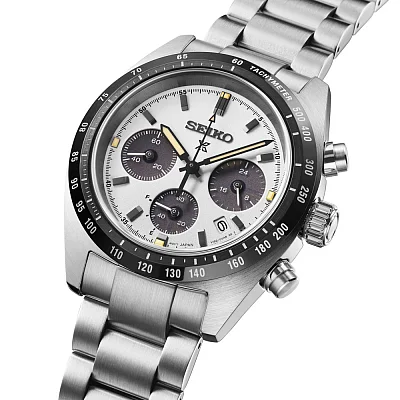 Seiko Prospex Land Speedtimer 39mm Solar Chronograph Panda SSC961P1