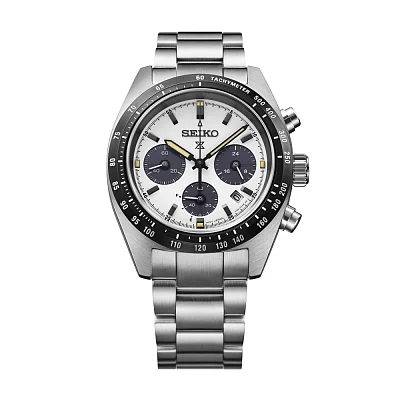 Seiko Prospex Land Speedtimer 39mm Solar Chronograph Panda SSC961P1