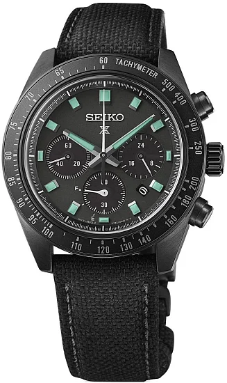 Seiko Prospex Land Speedtimer 41mm Solar Chrono Black Series SSC923P1