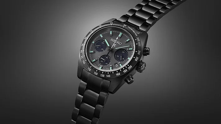 Seiko Prospex Land Speedtimer 39mm Solar Chrono Blackout SSC917P1