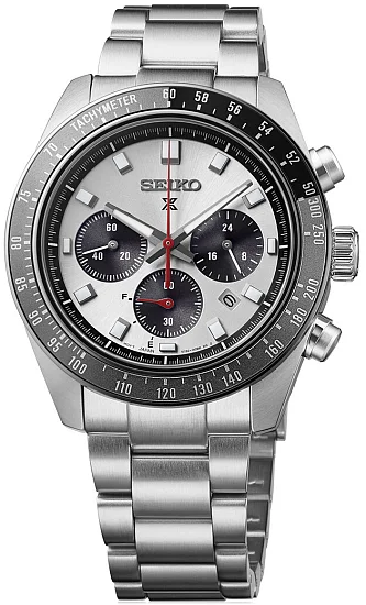 Seiko Prospex Land Speedtimer 41mm Solar Chrono Grand Prix White HBJ001P1