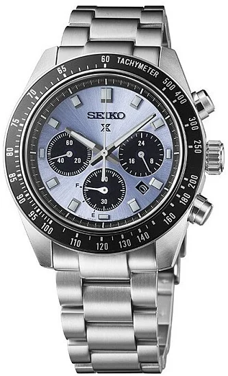 Seiko Prospex Land Speedtimer 41mm Solar Chrono Ice Blue Panda SSC935P1