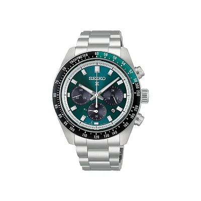 Seiko Prospex Land Speedtimer 41mm Solar Chrono Racing Green HBJ003P1