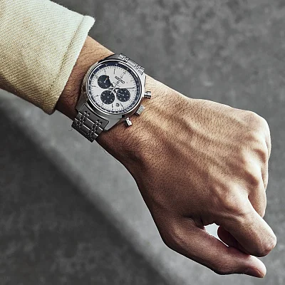 Seiko Prospex Land Speedtimer 42mm Automatic Chrono Panda Dial SRQ047J1