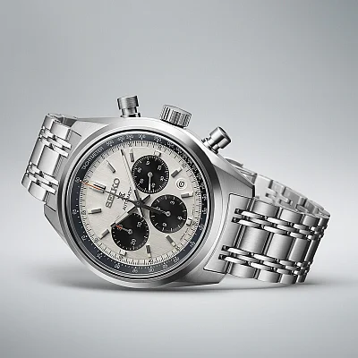 Seiko Prospex Land Speedtimer 42mm Automatic Chrono Panda Dial SRQ047J1