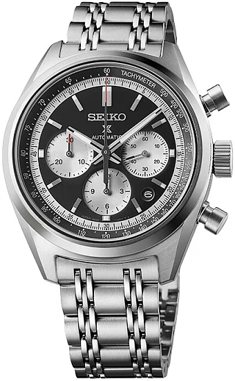 Seiko Prospex Land Speedtimer 42mm Automatic Chrono Reverse-Panda Dial SRQ053J1