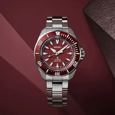 Seiko Prospex Sea Diver Automatic Samurai II Red SRPL11K1