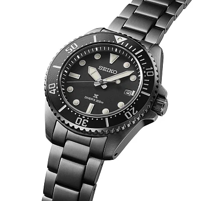 Seiko Prospex Sea Diver Solar Full Black SNE599P1