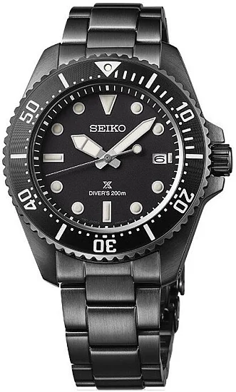 Seiko Prospex Sea Diver Solar Full Black SNE599P1
