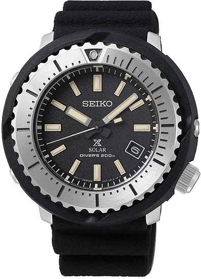 Seiko Prospex Street Series Tuna Diver Solar Silver-Black SNE541P1
