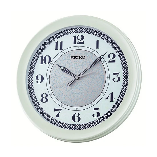 Seiko Zegar Ścienny Analogowy Okrągły Biały Klasyczny QXA859W