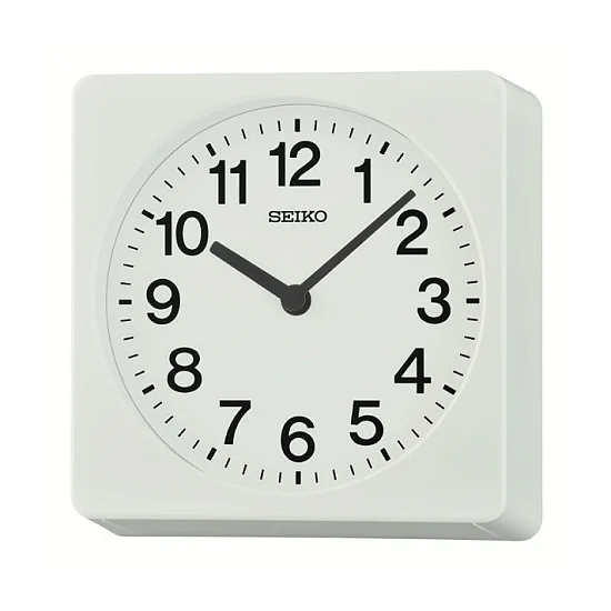 Seiko Zegar Ścienny Analogowy Kwadratowy Biały QXA860W