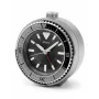 Zdjęcie 3 Seiko Zegar Biurkowy Analogowy Okrągły Szary z Alarmem Diver Style QHE207N
