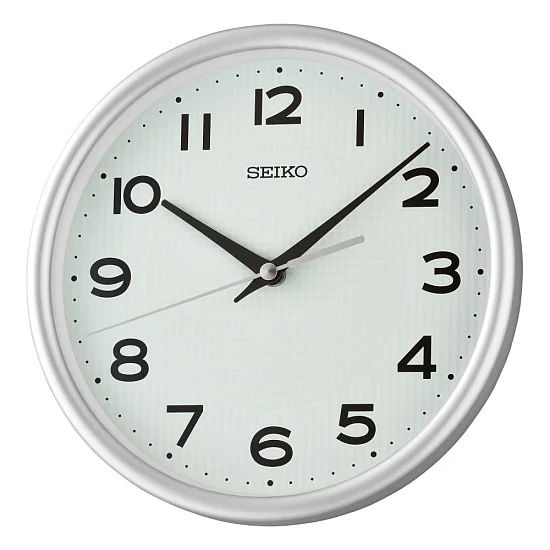 Seiko Zegar Ścienny Analogowy Okrągły Szary QXA836S