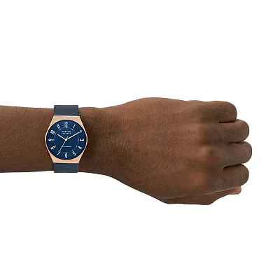 Skagen Signatur Gent Solar Leather SKW6834