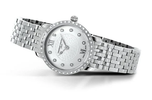 Frederique Constant Slimline Mini Ladies Diamonds FC-200WHDSD6B