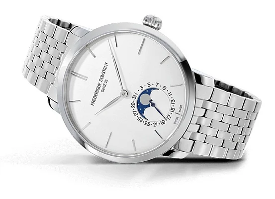 Frederique Constant Slimline Moonphase Manufacture FC-705S4S6B