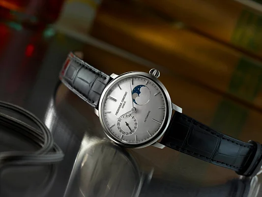 Frederique Constant Slimline Moonphase Manufacture FC-702S3S6