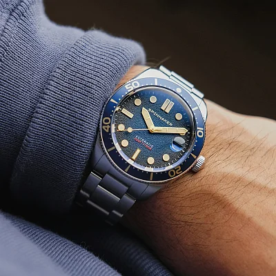 Spinnaker Croft Mid-Size Automatic Regiment Blue SP-5100-22