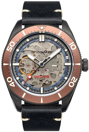 Spinnaker Croft Mid-Size Skeleton Automatic Covert Limited Edition SP-5095-02