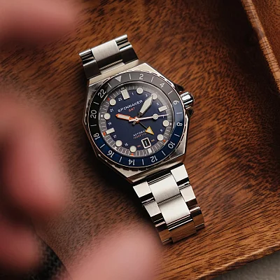Spinnaker Dumas GMT Navy Black Automatic Date Set SP-5119-22