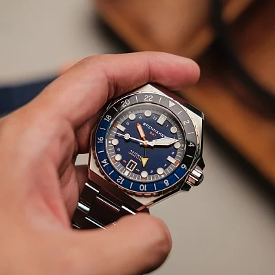 Spinnaker Dumas GMT Navy Black Automatic Date Set SP-5119-22
