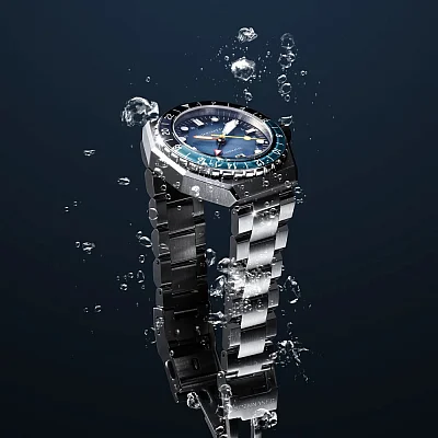 Spinnaker Dumas GMT Ocean Blue Automatic Date Set SP-5119-55