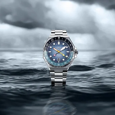 Spinnaker Dumas GMT Ocean Blue Automatic Date Set SP-5119-55