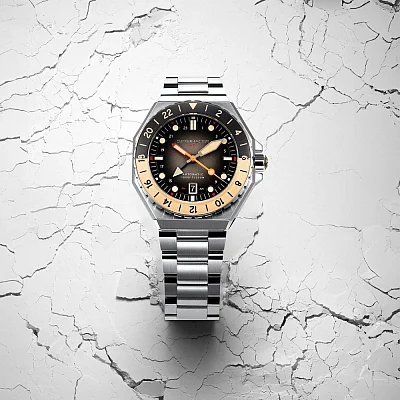 Spinnaker Dumas GMT Red Reversed Grey Date Set SP-5119-88