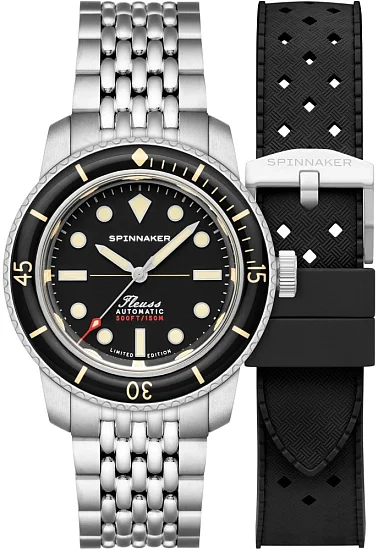 Spinnaker Fleuss Automatic Date Cool Black Set Limited Edition SP-5133-11