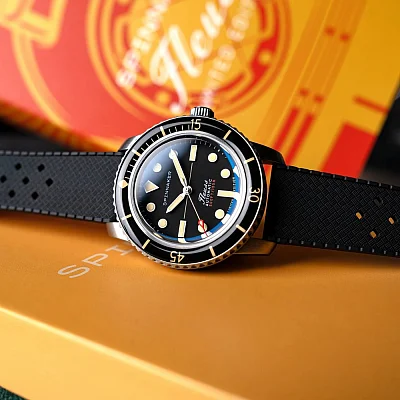 Spinnaker Fleuss Automatic Date Cool Black Set Limited Edition SP-5133-11