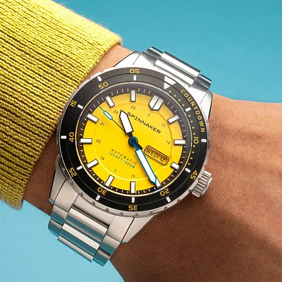Spinnaker Hass Automatic Safety Yellow SP-5099-33