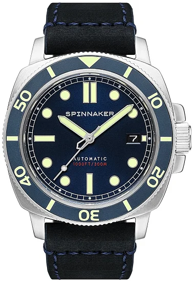 Spinnaker Hull Diver Arctic Blue Automatic Date Ceramic SP-5088-02