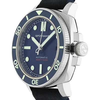 Spinnaker Hull Diver Arctic Blue Automatic Date Ceramic SP-5088-02