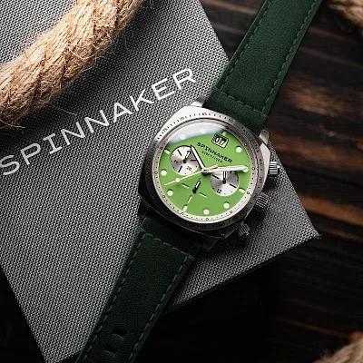 Spinnaker Hull Quartz Chrono Napier Green SP-5068-09