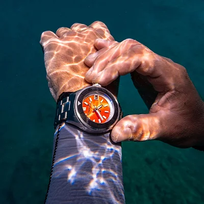 Spinnaker Piccard Automatic Tangerine Orange SP-5098-99