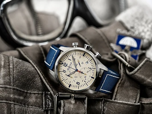 Alpina Startimer Pilot Quartz Chronograph Day-Date AL-371BG4S6