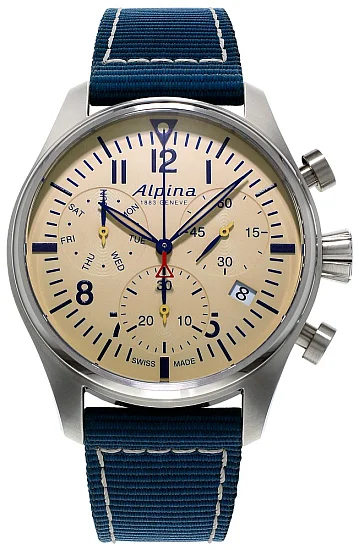 Alpina Startimer Pilot Quartz Chronograph Day-Date AL-371BG4S6