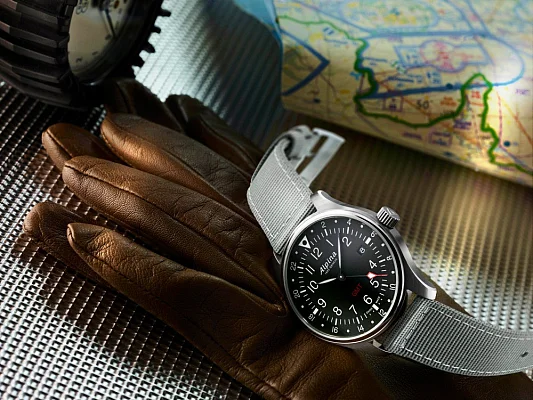 Alpina Startimer Pilot Quartz GMT AL-247B4S6