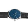  Zdjęcie 2 Sternglas Berlin Automatic Day-Date Midnight Blue Dial Black Leather Strap S02-BE06-HE04