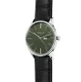  Zdjęcie 3 Sternglas Berlin Quartz Day-Date Olive Green Dial Black Strap S01-BE08-HE04
