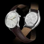  Zdjęcie 7 Sternglas Berlin Quartz Day-Date Metro Silver Brown Bracelet S01-BE10-HE05
