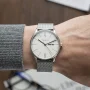  Zdjęcie 2 Sternglas Berlin Quartz Day-Date Metro Silver Milanaise S01-BE10-MI04