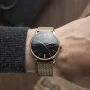  Zdjęcie 2 Sternglas Berlin Quartz Day-Date Piano Black Milanaise S01-BE04-MI05