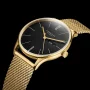  Zdjęcie 3 Sternglas Berlin Quartz Day-Date Piano Black Milanaise S01-BE04-MI05