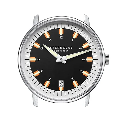 Sternglas Egor Quartz Date Black Dial S01-EG03-MO01