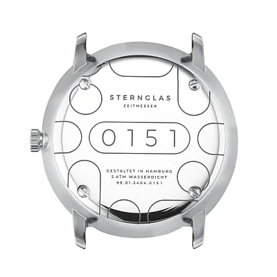 Sternglas Egor Quartz Date Green Dial S01-EG08-BR03